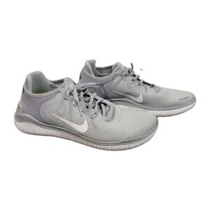 Nike Free RN 2018 Men’s Running Shoes Wolf Grey/White/Volt Size 10 942837-003